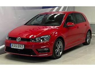 volkswagen golf 1.4 tsi bmt r-line 5dr besiktigad drag