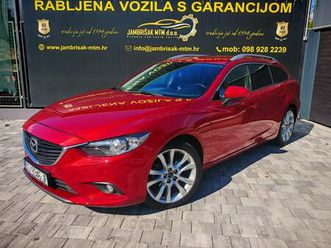 ⭐mazda 6 2.2d revolution◽navigacija◽kamera◽rvm◽bose◽ registrirana⭐, 2014 god.