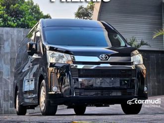 promo unit dp ringan, harga terbaik 2025 toyota hiace 2,8 premio van