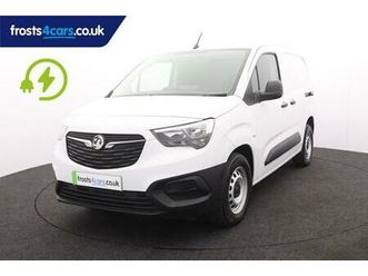 2024 vauxhall combo 100kw prime 52kwh 2300 prime automatic van electric automatic