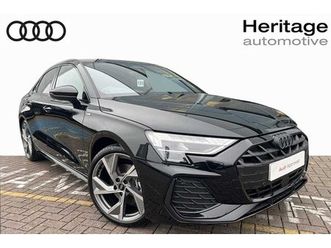 audi a3 saloon black edition 150 ps tfsi s tronic