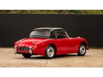 austin-healey frogeye sprite with rare hard top