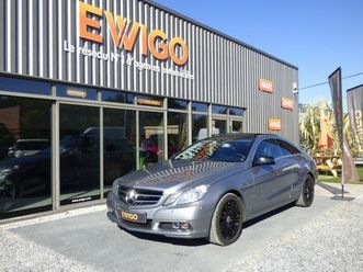 mercedes-benz classe e coupe 3.0 350 cdi elegance bva