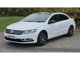 2016 volkswagen cc 2.0 tdi bluemotion tech gt black edition saloon 4dr diesel dsg euro 6 (start/stop) sa...