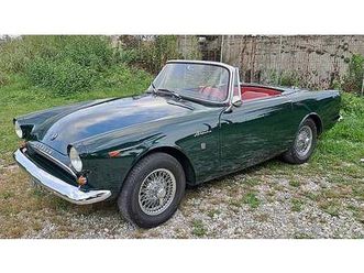 1963 sunbeam alpine vert foncé manuel, 4 vitesses conduit...