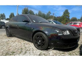 audi a6 2.5tdi - pintura especial - preto holográfico - único em portugal maio/99