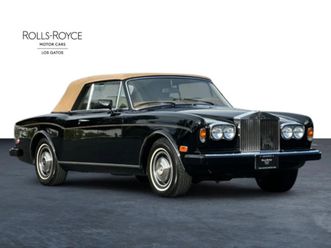 1986 rolls-royce corniche