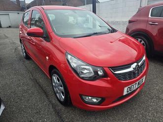 2017 vauxhall viva 1.0 se 5dr [a/c] hatchback petrol manual