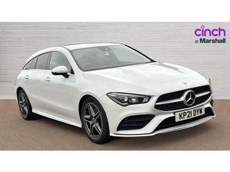 2021 mercedes-benz cla shooting brake cla 220d amg line 5dr tip auto