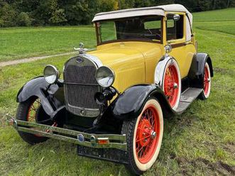 model a sport coupe deluxe 1928