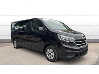 2025 renault trafic lwb minibus diesel ll30 blue dci 110 advance 9 seater standard roof minibus d...