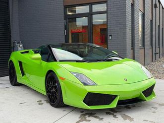 used 2010 lamborghini gallardo 2dr lp560-4 convertible spyder