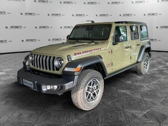 jeep wrangler unlimited 2.0 turbo rubicon nuova a fabriano