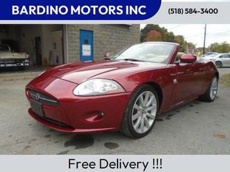 used 2007 jaguar xk convertible saratoga springs ny 12866