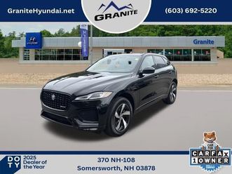 used 2025 jaguar f-pace r-dynamic s somersworth nh 03878
