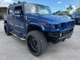 used 2006 hummer h2 sut w/ limited edition h2 miami fl 33157