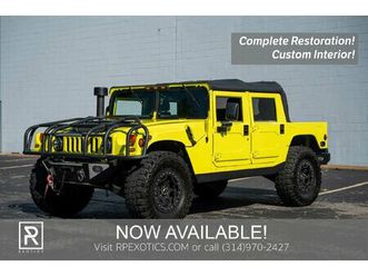used 2000 hummer h1 4-door open top saint louis mo 63132