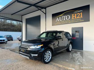 land rover range rover sport hse prefacelift 2.0 sd4 240 ch bva 8/toit pano/ camera/ key less/ angle mort/ entretien complet land rover/ moteur neuf land rover 