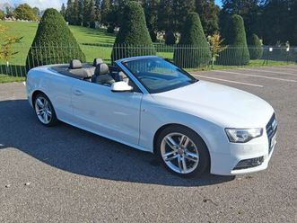 2016 audi a5 2.0 tdi s line (190ps) cabriolet 2d multitronic