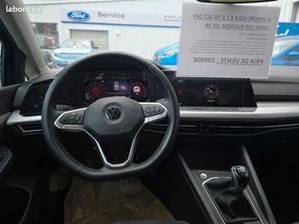 vend golf 8 1,5 tsi act opf 130ch life business 1st 5p