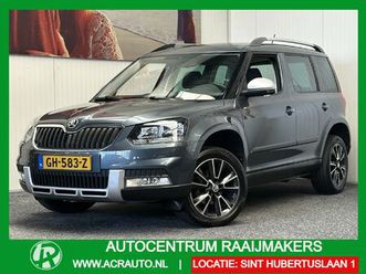skoda yeti outdoor 1.4 tsi greenteck ambition navigatie cruise conrol climate control bluetooth telefoon achteruitrijcamera trekhaak zeer mooi !! brgl