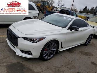 infiniti q60 red sport 400 2022 3.0l 3.0 benzyna 400km