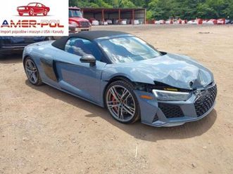 audi r8 spyder v10 performance quattro s tronic 2020 5.2l 5.2 benzyna 611km