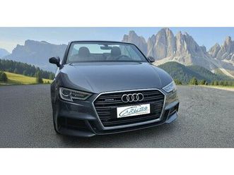 audi a3 iii 2016 cabriolet cabrio 4x4 edition 184cv s-line *gar 2anni audi