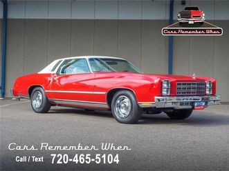 1977 chevrolet monte carlo for sale