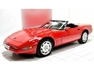 1991 chevrolet corvette rouge manuel, 6 vitesses conduite...