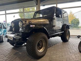 jeep cj 7 v8 automatik 340 ps h-kennz frame off rest.