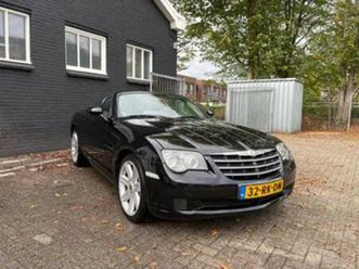 chrysler crossfire 3.2 v6 roadster 2005 zwart|airco|lmvelgen — chrysler — marktplaats