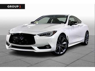 used 2022 infiniti q60 3.0t red sport 400