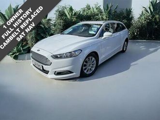 2018 ford mondeo 2.0tdci zetec edition eco estate