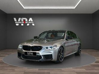 bmw m5 competition 4.4 v8 625 ch · xdrive · bowers & wilkins · carbone · affichage tete haute