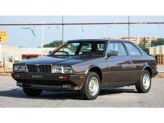 1984 maserati biturbo marron manuel, 5 vitesses conduite...