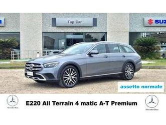 mercedes-benz classe e station wagon 220 d mild hybrid 4matic auto sport all-terrain del 2022 usata a oristano
