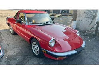 1986 alfa romeo spider veloce 2000