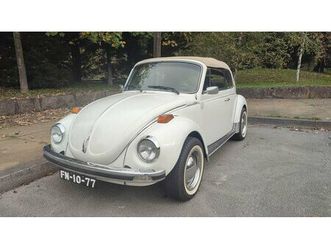 1977 volkswagen coccinelle cabriolet blanc manuel, 4 vite...
