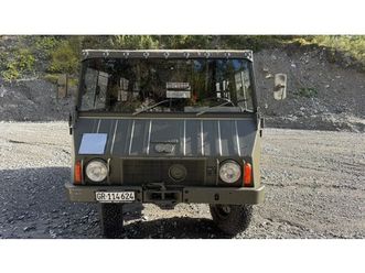 puch steyr puch pinzgauer 710m 9-plätzer, brücke mit blachenverdeck