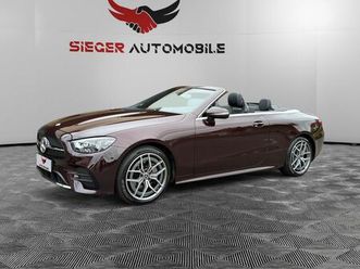 mercedes-benz e 300 d 4matic cabrio amg, multibeam, massage