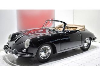 1961 porsche 356 noir manuel, 4 vitesses conduite à gauch...