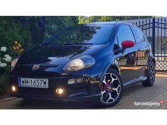 abarth punto evo 1.4 turbo benzyna 2013r 165km ks. serwis. klima-2 bezwypad kaluszyn - sprzedajemy.pl