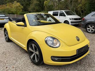 2013 volkswagen beetle 1.2 design cabriolet 2d