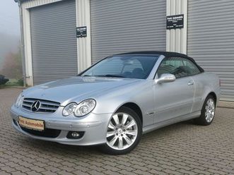 mercedes-benz clk 350 cabrio, klima,sitzh,8fach,tempomat