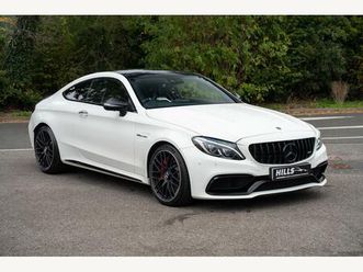 4.0 c63 v8 biturbo amg s (premium) spds mct euro 6 (start/stop) 2dr