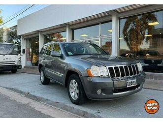 grand cherokee limited 4.7 v8 a/t 4x4 año 2008, gris amarronado. acércate a orio hnos, san genaro, concesionario oficial jmc, isuzu, kama camiones