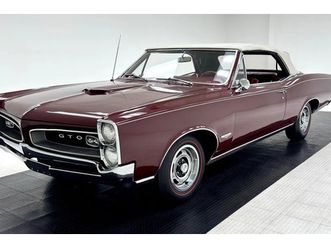 1966 pontiac gto convertible