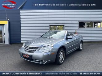 chrysler sebring cabriolet 2.0 crd limited toit rigide