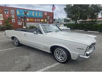 1965 pontiac lemans convertible